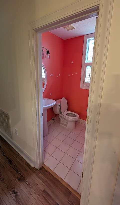Powder Room, before